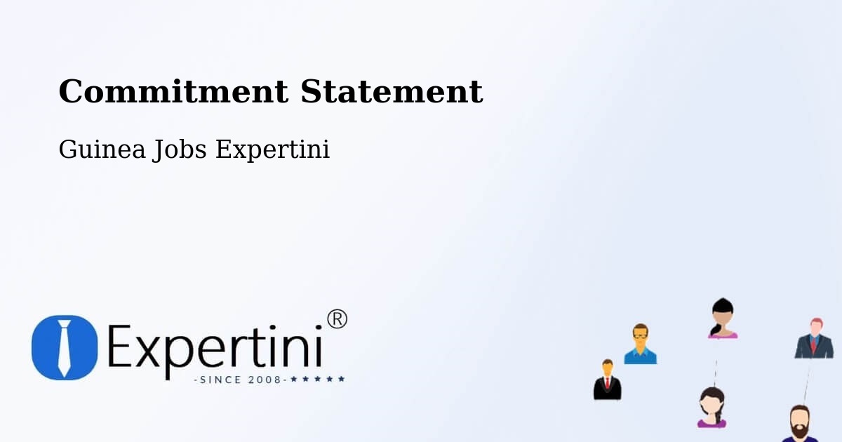 Corporate Commitment – Sanguéya - Guinea Jobs Expertini